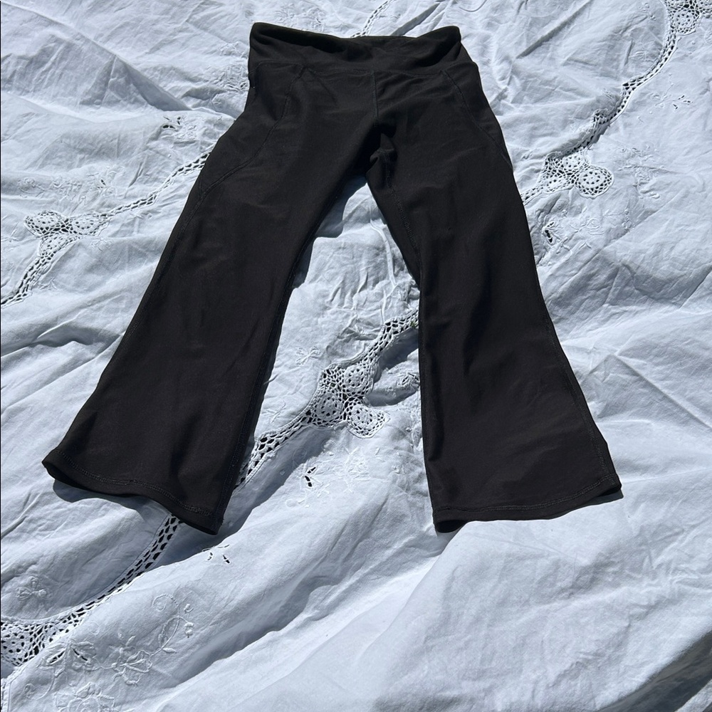 Old Navy Kids Black Flared Leggings